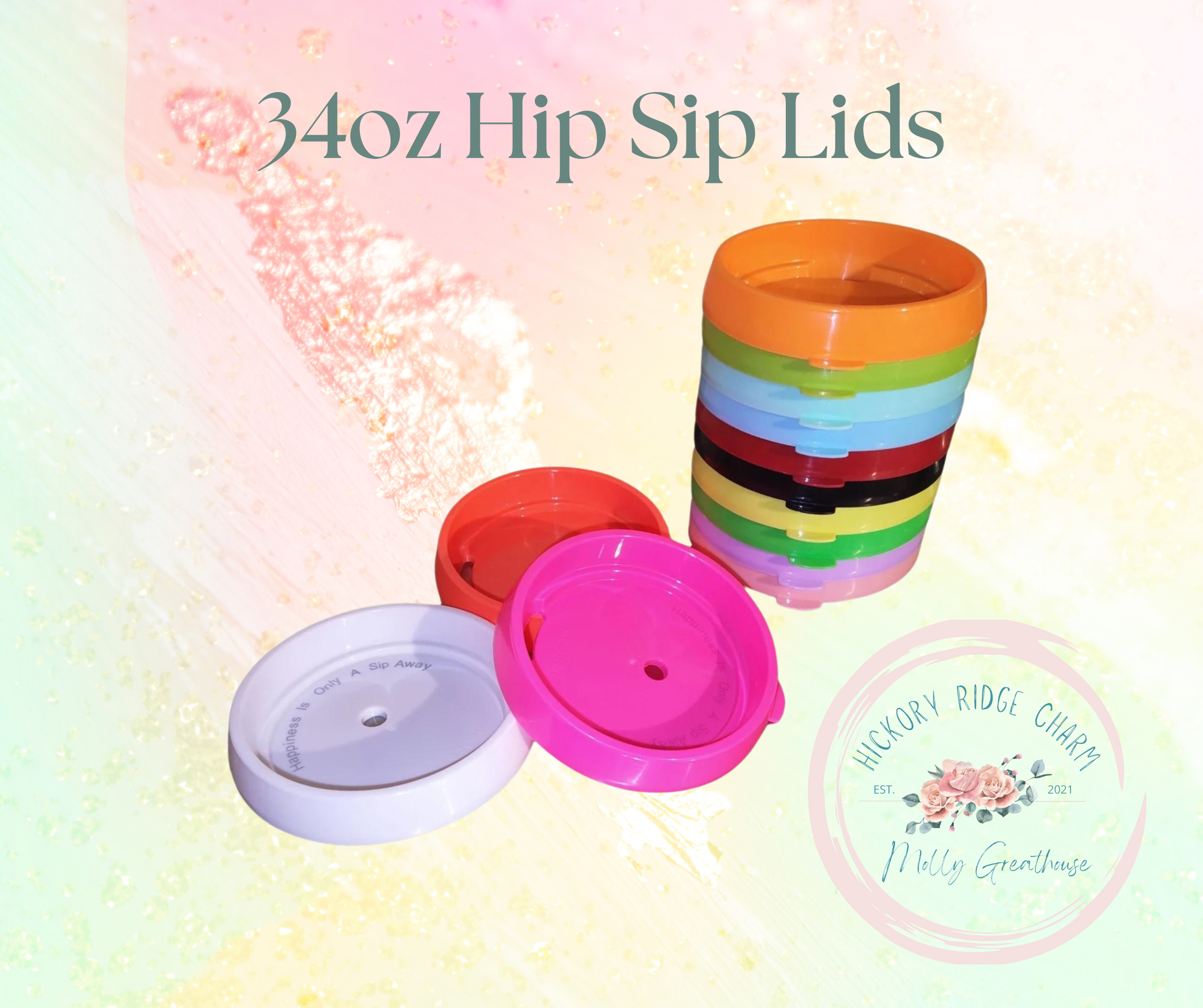 Hip Sip Lids *LID ONLY* | Hickory Ridge Charm